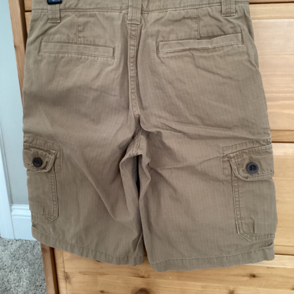 Lands’End Boys Cargo Shorts, Color Tan, Size 10 - Picture 2 of 3